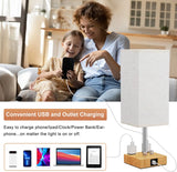 Bordslampa med högtalare och trådlös laddare Carvallo