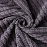 Helt Omsluten Fiskbenssoffa Täckning i Hållbar Chenille Carvallo