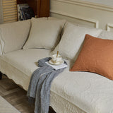 Boho Vävd Texturerad Bomull Andningsbar Sofföverdrag 70x70cm Carvallo