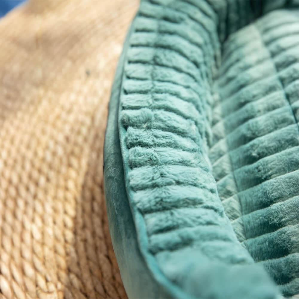 Comfort Rund Nest Ortopediskt Stöd Varm Hund Katt Säng Carvallo