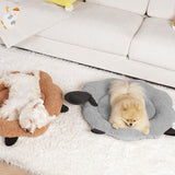 Fårformad Plush Pet Bed Mysig Lekfull Ultra-Mjuk Bomull Sammet Carvallo
