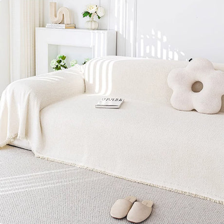 Mjuk plysch vattentät mångsidig soffskyddsöverdrag Carvallo