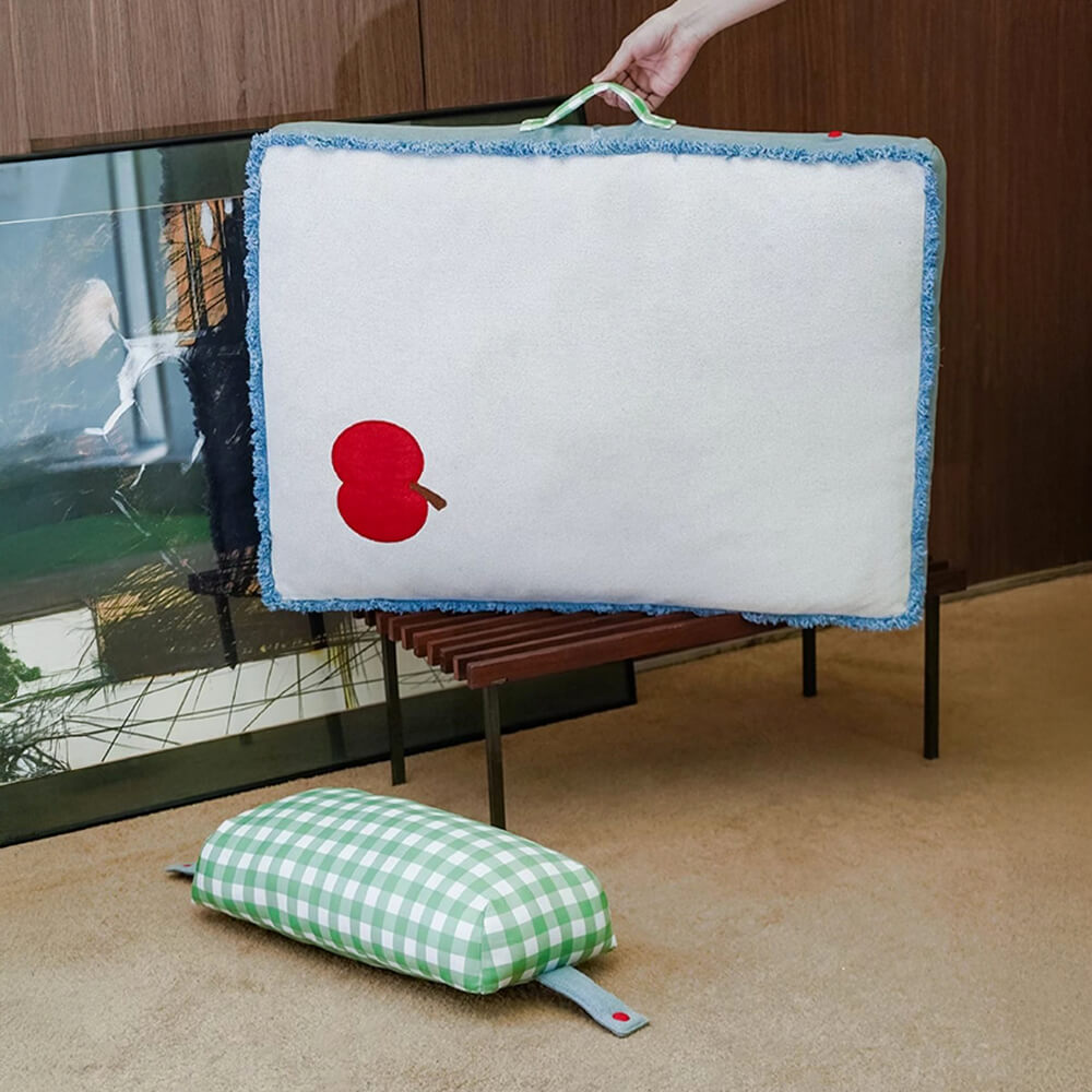 Stilren Hållbar Denim Husdjursmatta Bekväm Lätt Underhåll Carvallo