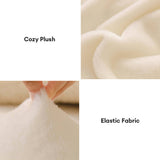 Ultra Soft Hudvänlig Plysch Full Coverage Soffskydd Sofföverdrag Carvallo