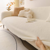Ultra Soft Hudvänlig Plysch Full Coverage Soffskydd Sofföverdrag Carvallo