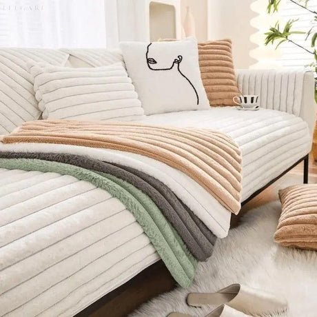 Fuzzy - Sofföverdrag L Form - ger din soffa ny energi Carvallo