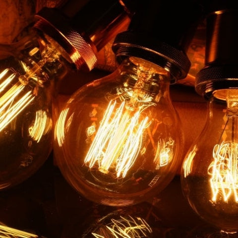 Vintage Edison-lampa Dekorativa Dimbara Ljus Carvallo