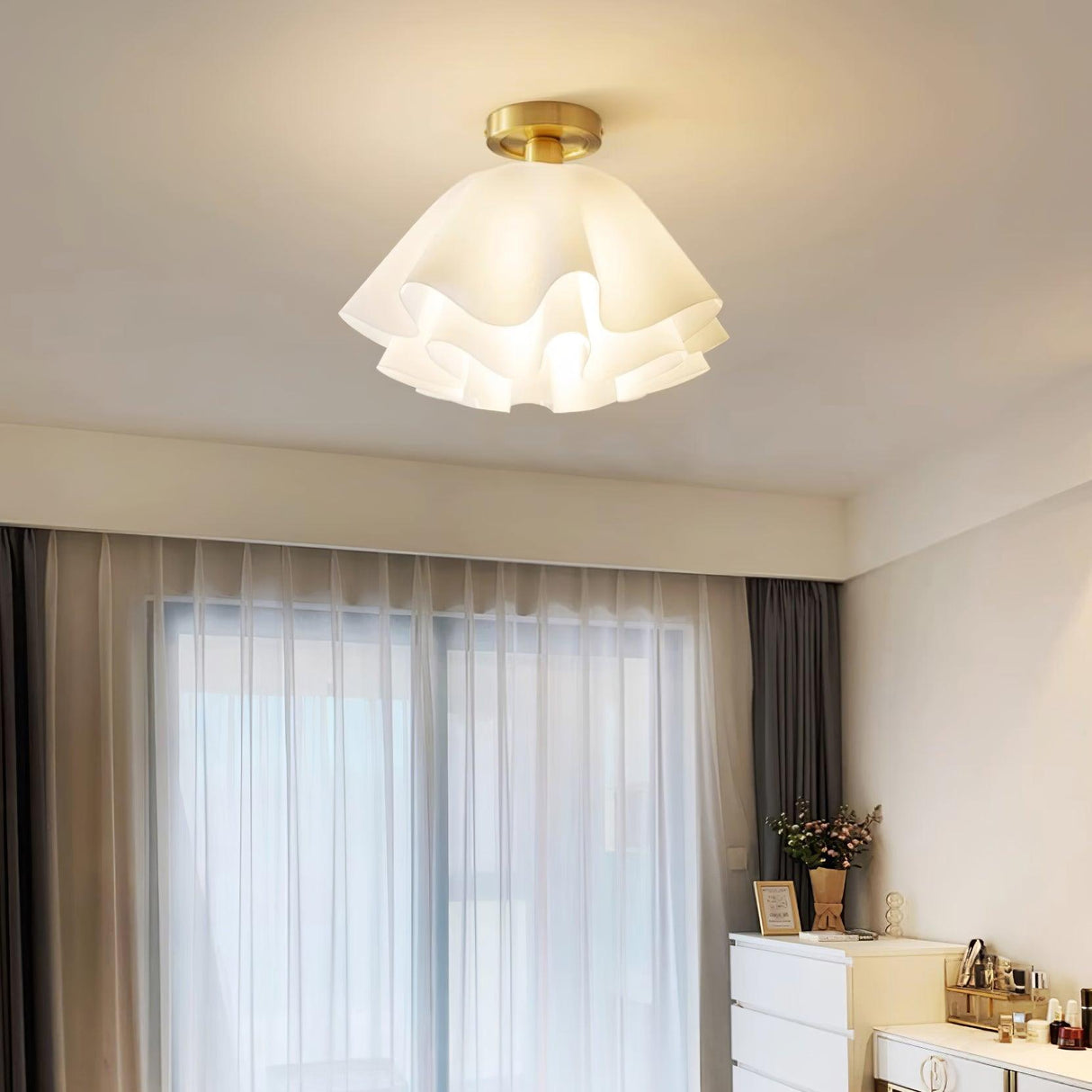 Flush Mount Gailon Taklampa Carvallo