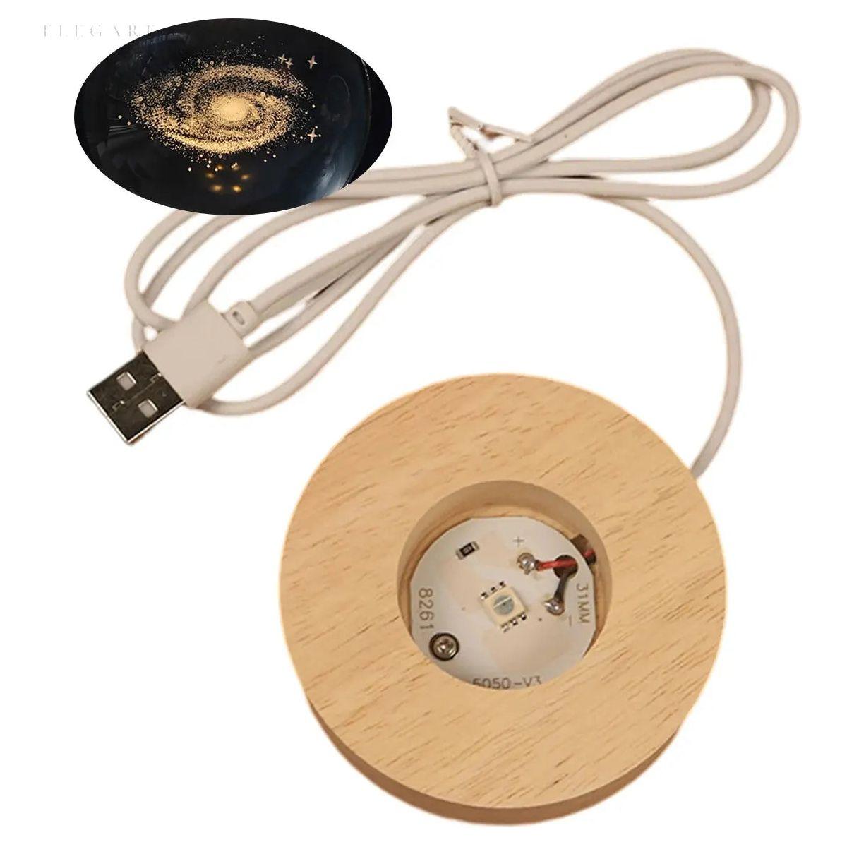 Galaxy Glow - Elegant astronomi lysende krystall-lamper Carvallo