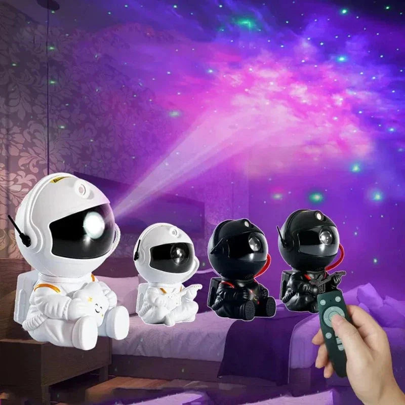 GalaxyGlow - Astronaut LED Nattlampa med Stjärnprojektion Carvallo