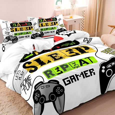 GamePad sängkläder set - Färgglatt barn Gamepad sängkläder set Carvallo