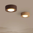 WoodAura - Valnöts Taklampa med LED Spotlight Carvallo