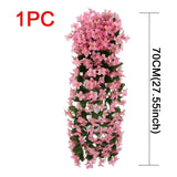 GardenBlossom Decor - Konstgjord blomma hängande korg för dekoration Carvallo