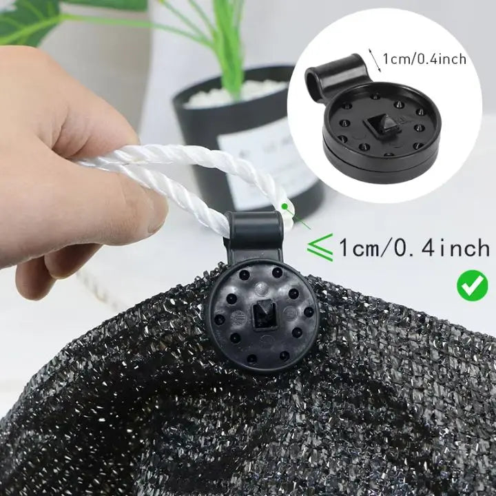 Trädgårdsnätklämmor - Kraftiga fästelement för att säkra växtskydd och nät MILA Sverige