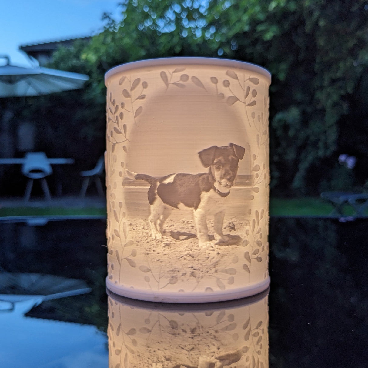 AuraSculpt – Konstnärlig 3D-tryckt Lampa Carvallo