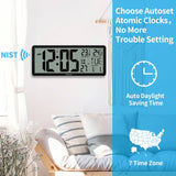 Digital väggklocka med avancerad atomteknologi Carvallo