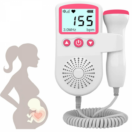 Prenatal hjärtslagslyssnare för barn - Bärbar fosterdopplermonitor för blivande mammor MILA Sverige