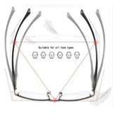 Läsglasögon | Progressiva anti-reflexglasögon för körning Carvallo