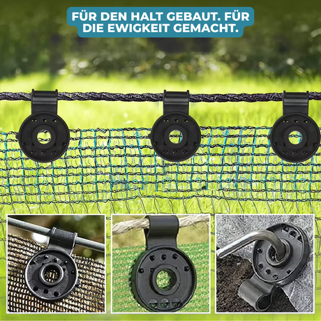 Carvallo | ShadeClips – Den enkla lösningen för säker fäste av skuggnät Carvallo