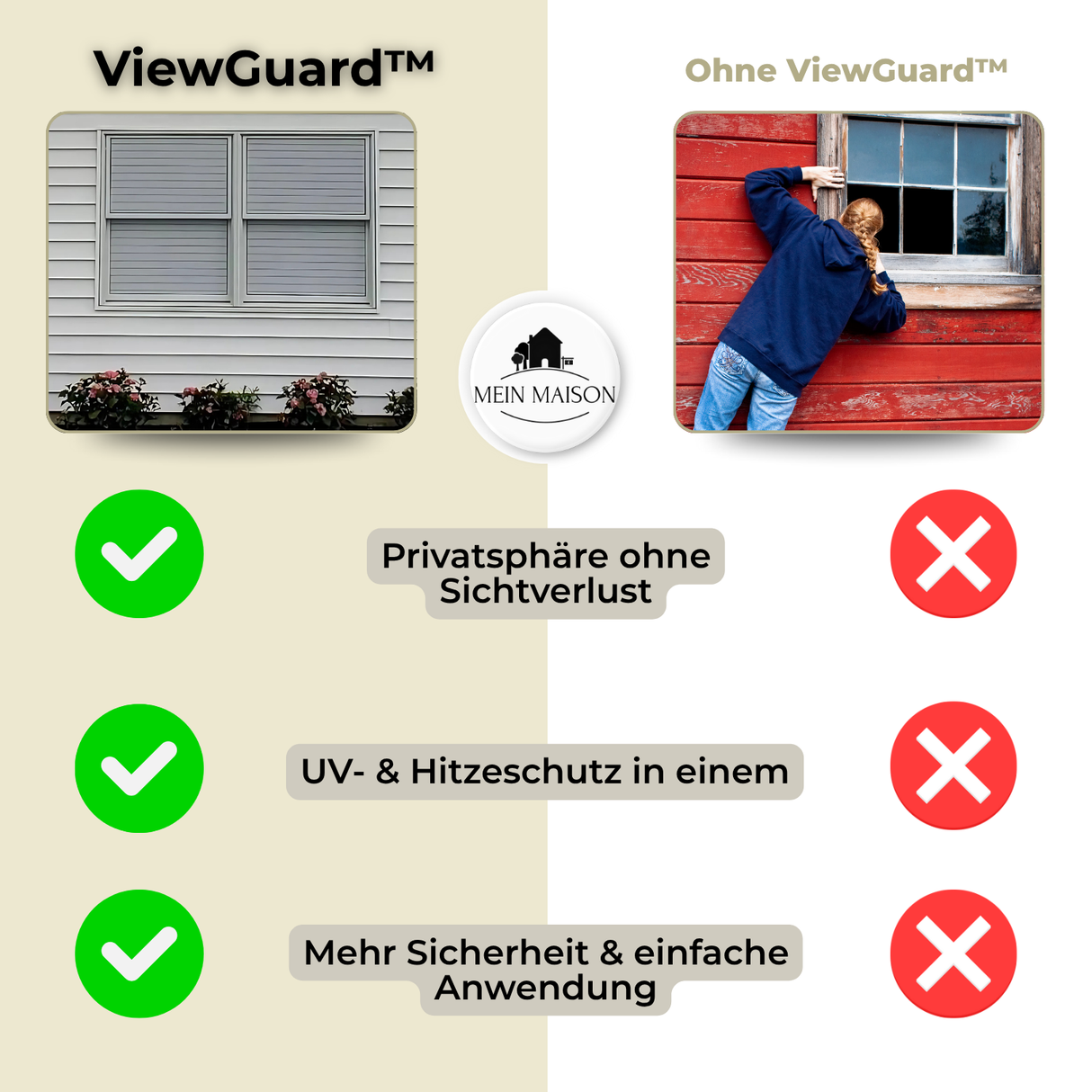 ViewGuard™ – Sikt skydd utan att ge avkall på utsikten Carvallo