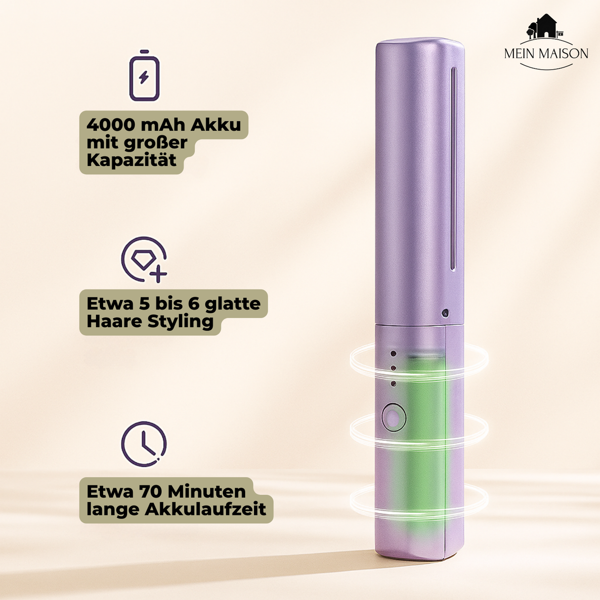 Carvallo – Kamma och Platta i ett svep Carvallo