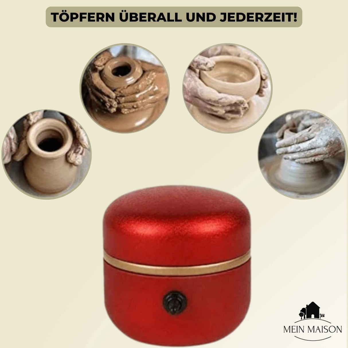 PotteryPlay™ - Lär dig konsten att dreja hemma Carvallo