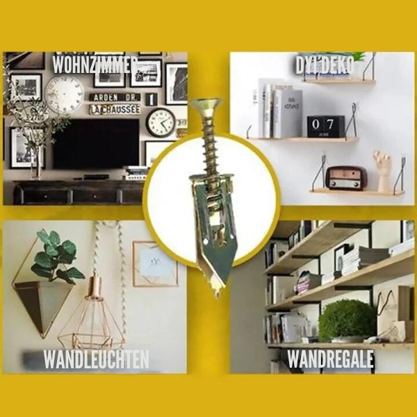 Carvallo | AnchorGrip - Perfekt för gips och gipskartong Carvallo