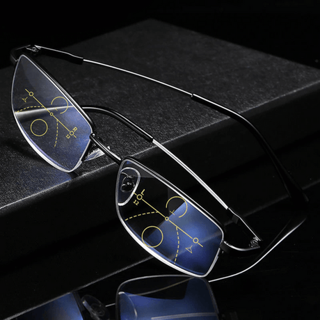 Premium tyska multifokala glasögon – Smart synkorrigering för alla avstånd MILA Sverige