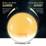Wake-Up Light Alarm Clock med Soluppgångssimulering Carvallo