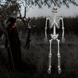 3,6 meter stort jätteskelett för Halloween - Positionerbar trädgårdsdekoration för läskigt skoj MILA Sverige
