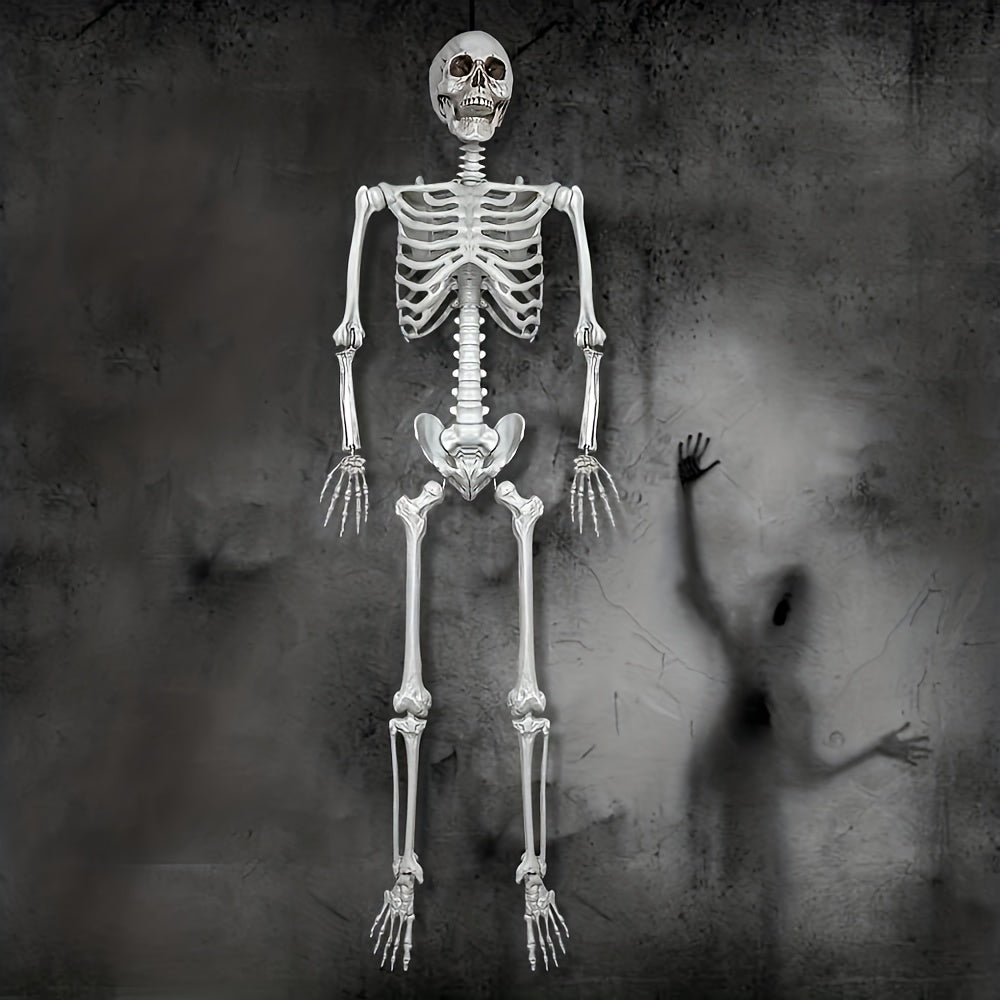 3,6 meter stort jätteskelett för Halloween - Positionerbar trädgårdsdekoration för läskigt skoj MILA Sverige