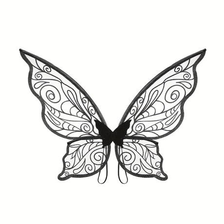 Förtrollad älvkostym för flickor - komplett klädset med vingar, trollstav och magiska tillbehör MILA Sverige