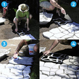 Carvallo - Enkel trädgårdsvägform för unika designer Carvallo