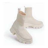 GlamFit Boots - Moderiktiga stövletter med stretchigt tyg Carvallo