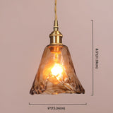 GlassElegance Light - Vintage Crystal Prism Glass Pendant Ceiling Light Carvallo