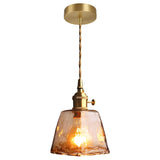 GlassElegance Light - Vintage Crystal Prism Glass Pendant Ceiling Light Carvallo