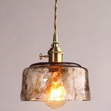 GlassElegance Light - Vintage Crystal Prism Glass Pendant Ceiling Light Carvallo