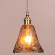 GlassElegance Light - Vintage Crystal Prism Glass Pendant Ceiling Light Carvallo