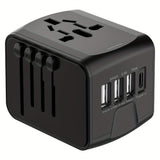 Allt-i-ett-reseadapter - universalladdare med USB- och typ-C-portar MILA Sverige