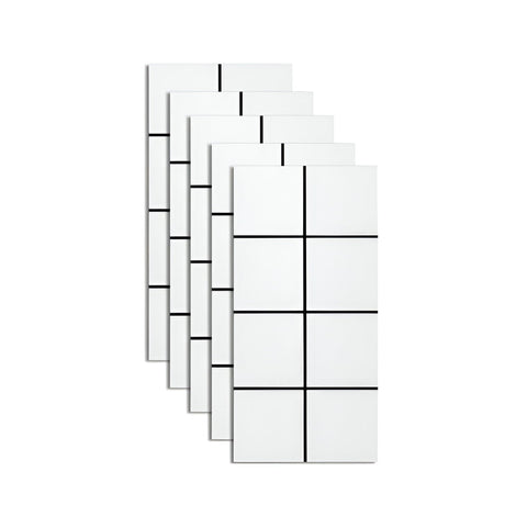 GlossyLux Självhäftande Väggpaneler - Ge ditt rum en modern touch av nytt glans Carvallo