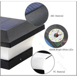 GlowGate Lampa - Solarb drivet trädgårdsgrindslampa Dekor Carvallo