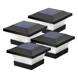 GlowGate Lampa - Solarb drivet trädgårdsgrindslampa Dekor Carvallo