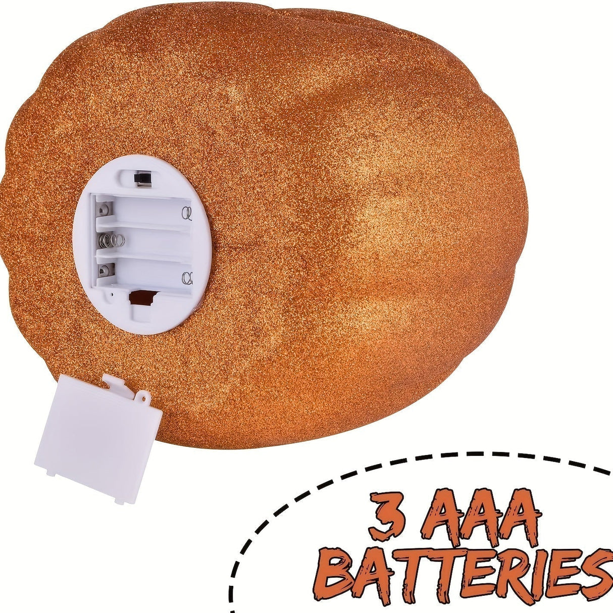 Spöklik glödande pumpa – Batteridriven Halloween-lyktdekoration MILA Sverige