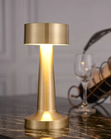 LED Bordslampa - Guld - Dimbara - Touchknapp - Modern Design Carvallo