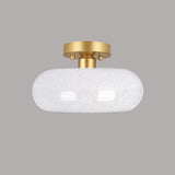 Taklampa Glas Modern Semi Flush Armatur Carvallo
