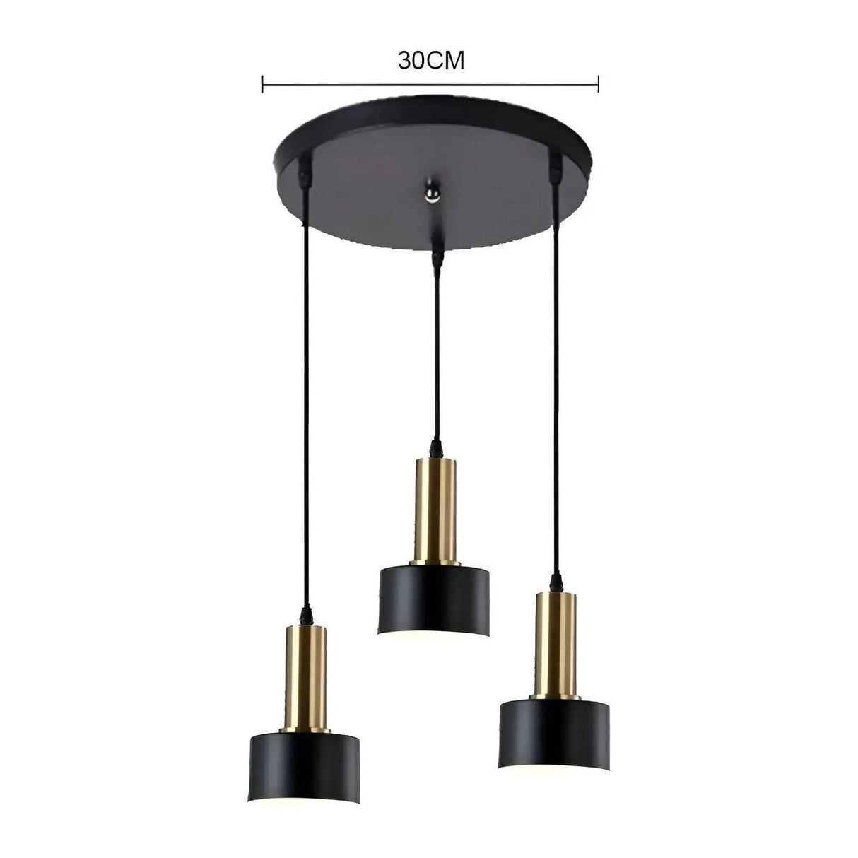 GoldGlow Lights - Nordic Gold Lyx Taklampa LED Carvallo