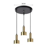 GoldGlow Lights - Nordic Gold Lyx Taklampa LED Carvallo