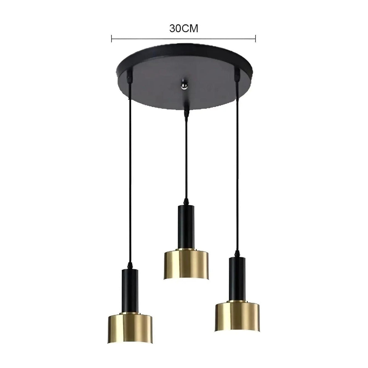 GoldGlow Lights - Nordic Gold Lyx Taklampa LED Carvallo