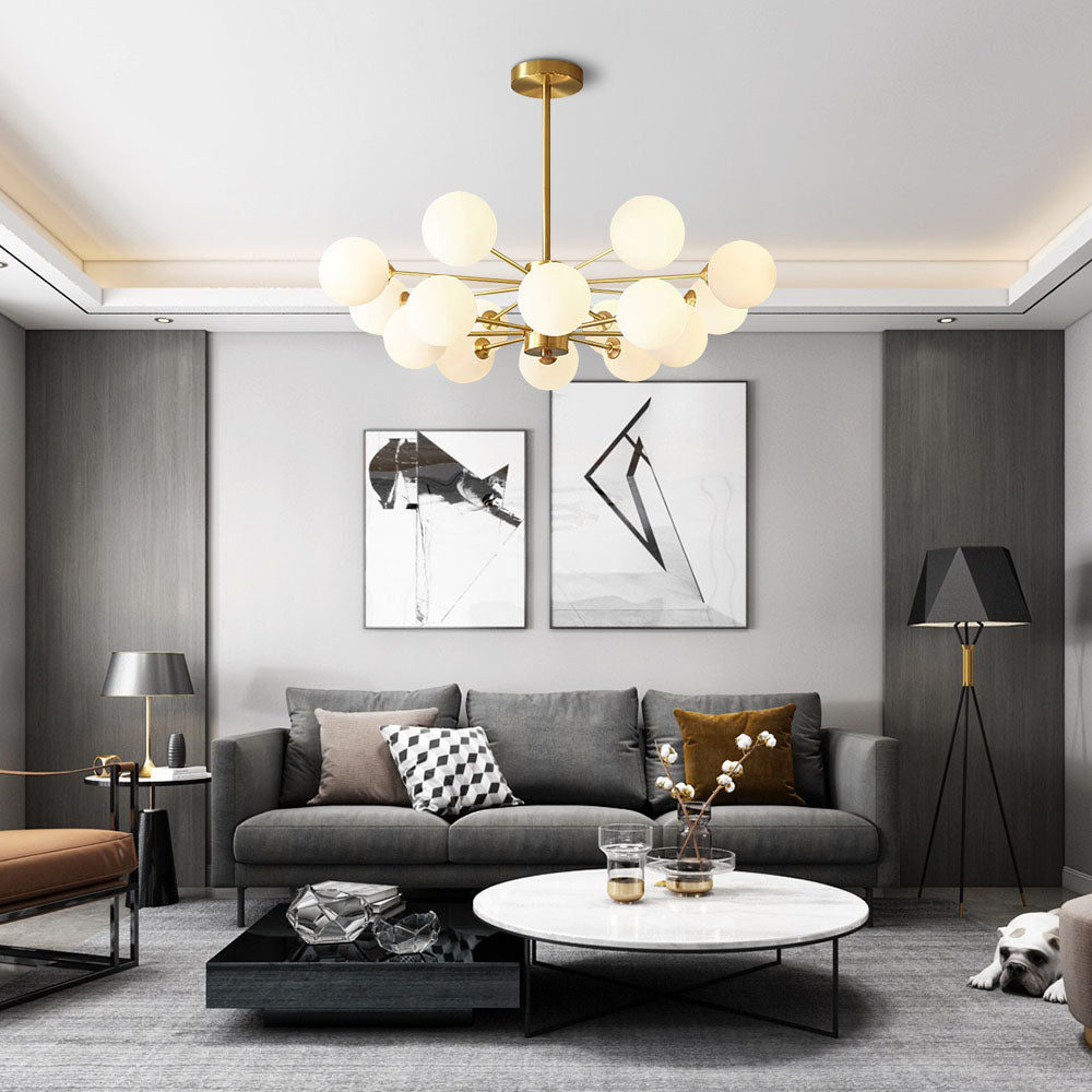 Lyxig Guld Kandelaber | Elegant Messingsbelysning för Sovrum | Intrikat Design | E27 Lampa Bas Carvallo