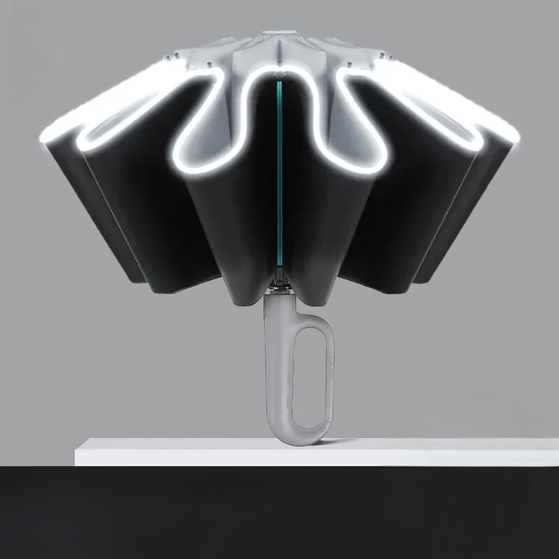 Rayvia Automatisk Paraply med Snabb Kroksdesign Carvallo